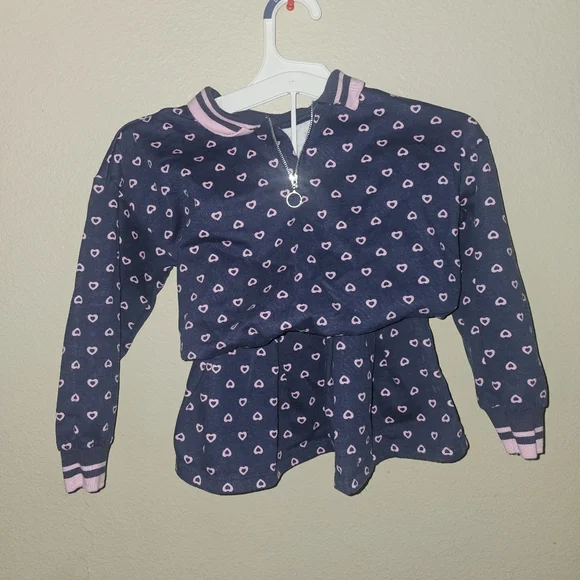 Madden Girl Navy and Pink Kids Matching Set - Picture 10 of 10